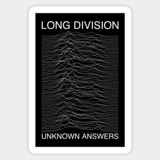 Long Division Sticker